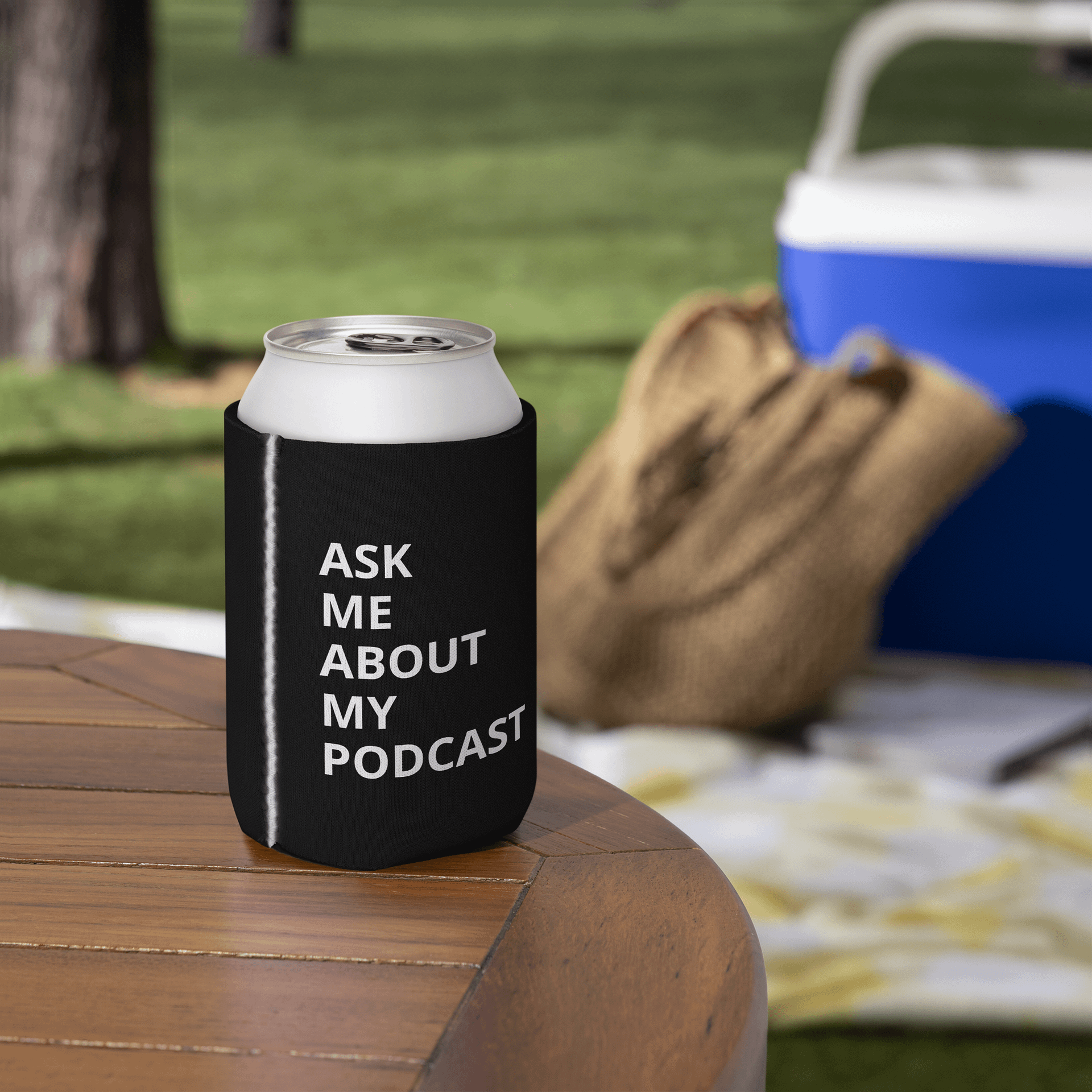Podcast Enthusiast Can Cooler product image (6)