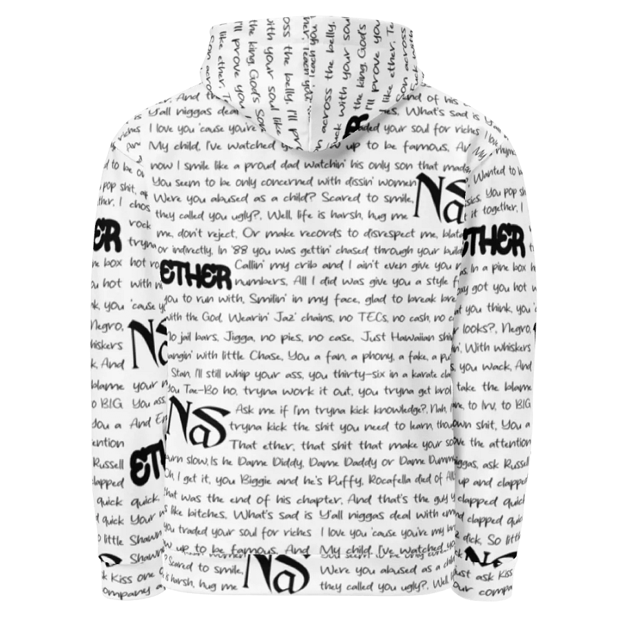 Ether - Nas - WHITE - Unisex Hoodie product image (3)