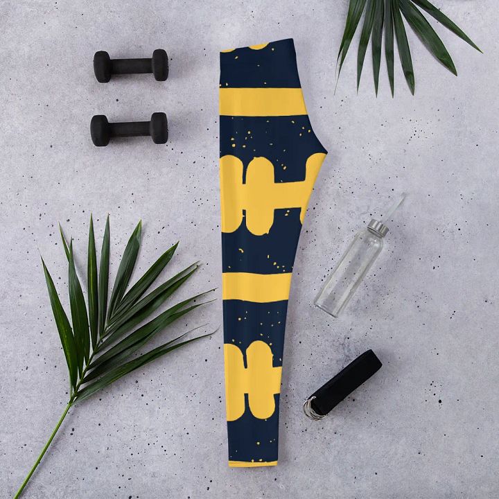 Golden Dots Midnight Leggings product image (2)