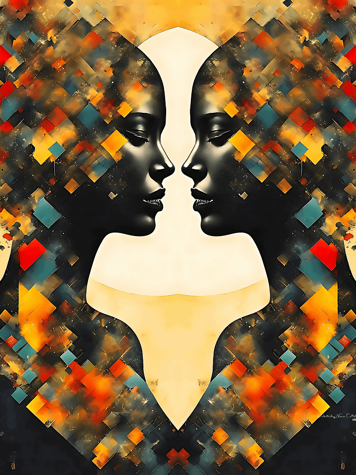Understanding Women | Confronting Yourself | Canvas Artistic Painting product image (1)