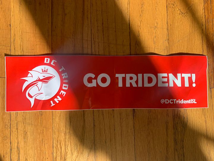 DC Trident - Bumper Sticker product image (1)