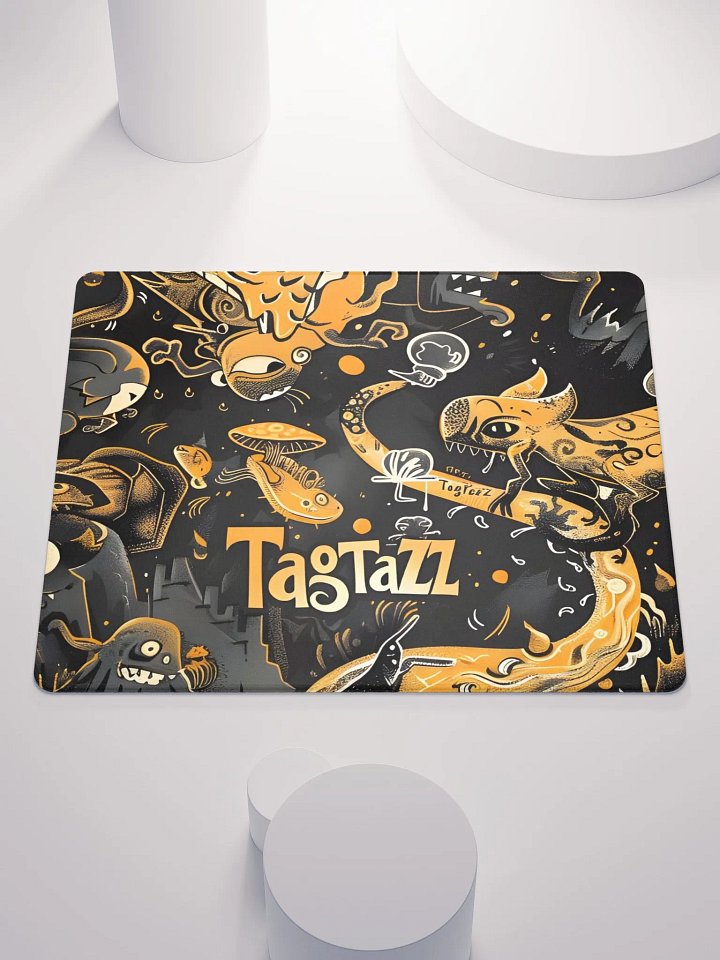 TagTazz Black & Gold Gaming Mousepad 2 product image (2)