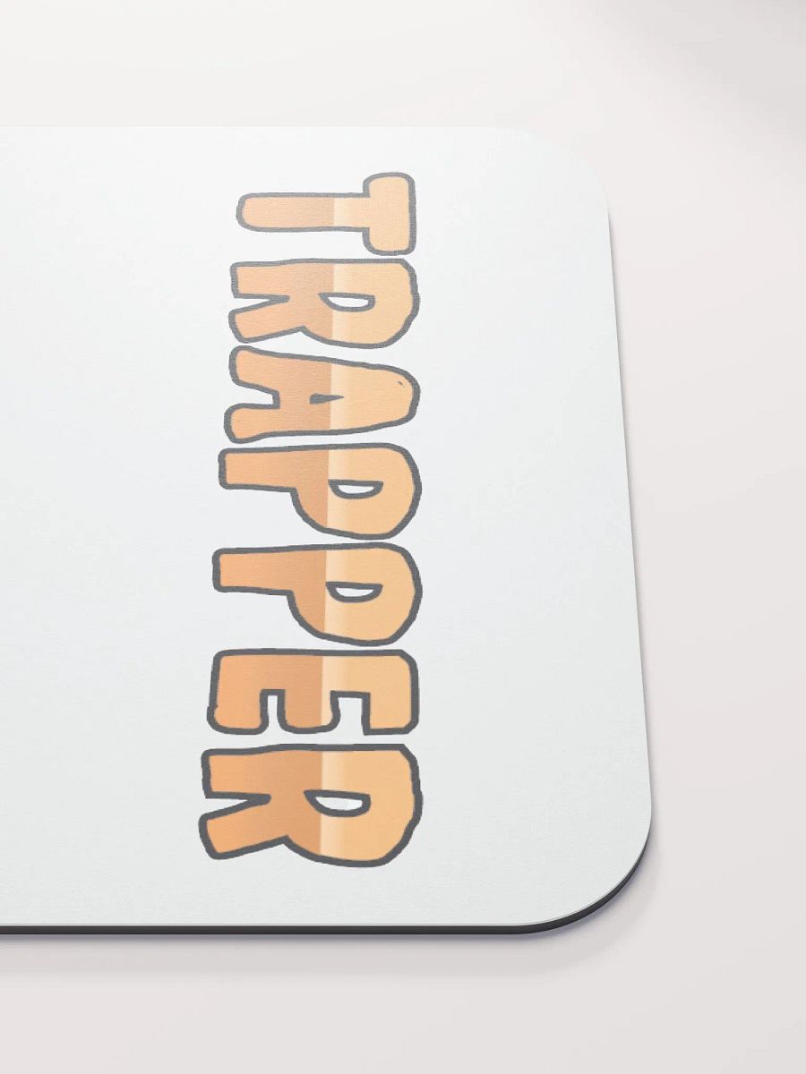Trapper Logo Mouse Pad - White Background product image (5)