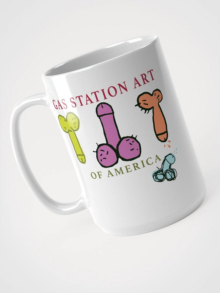 Gas Station Bathroom Folk Art-Guzzle Cup product image (1)