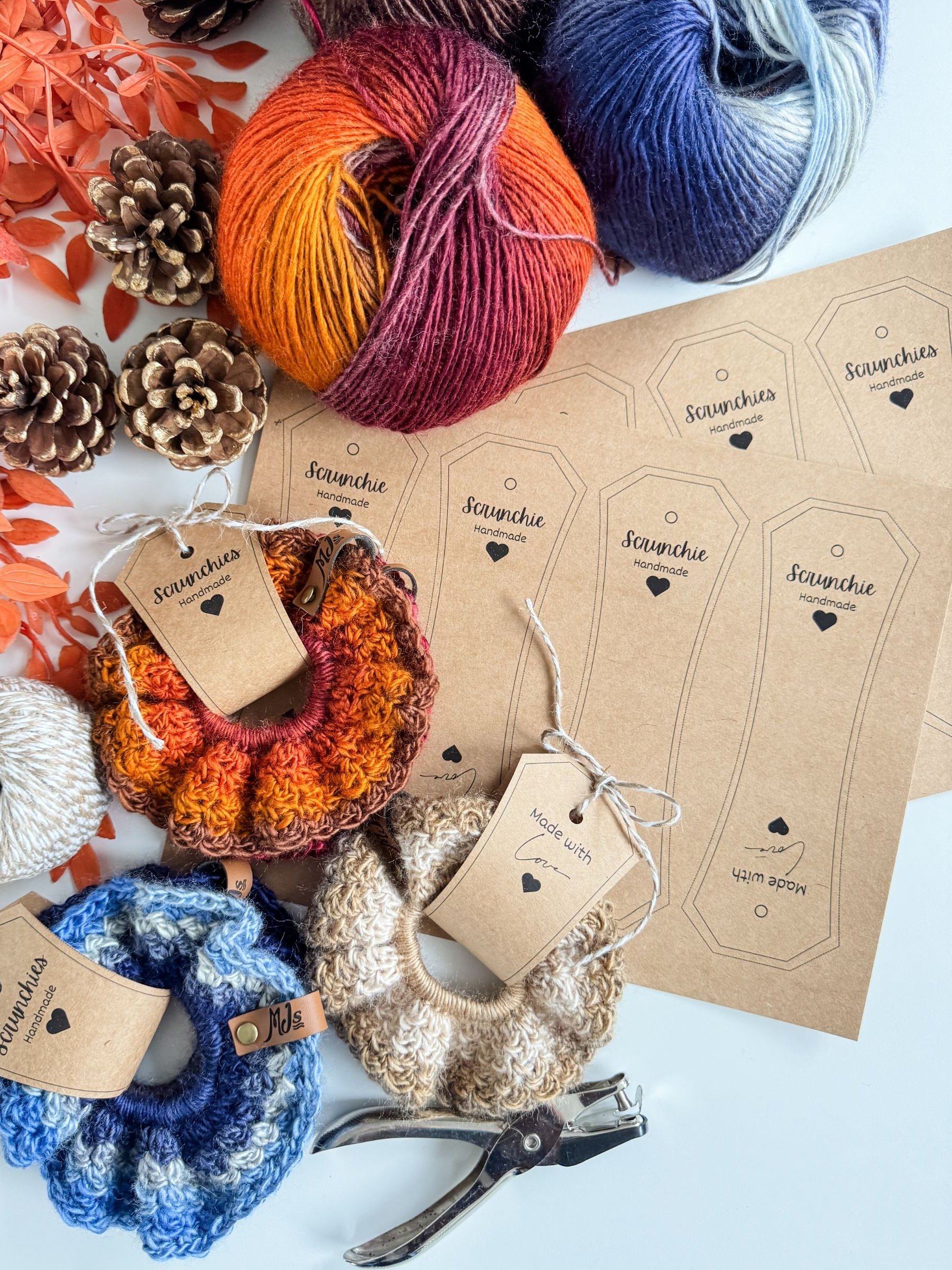 The Suzette Scrunchie Crochet Pattern product image (9)