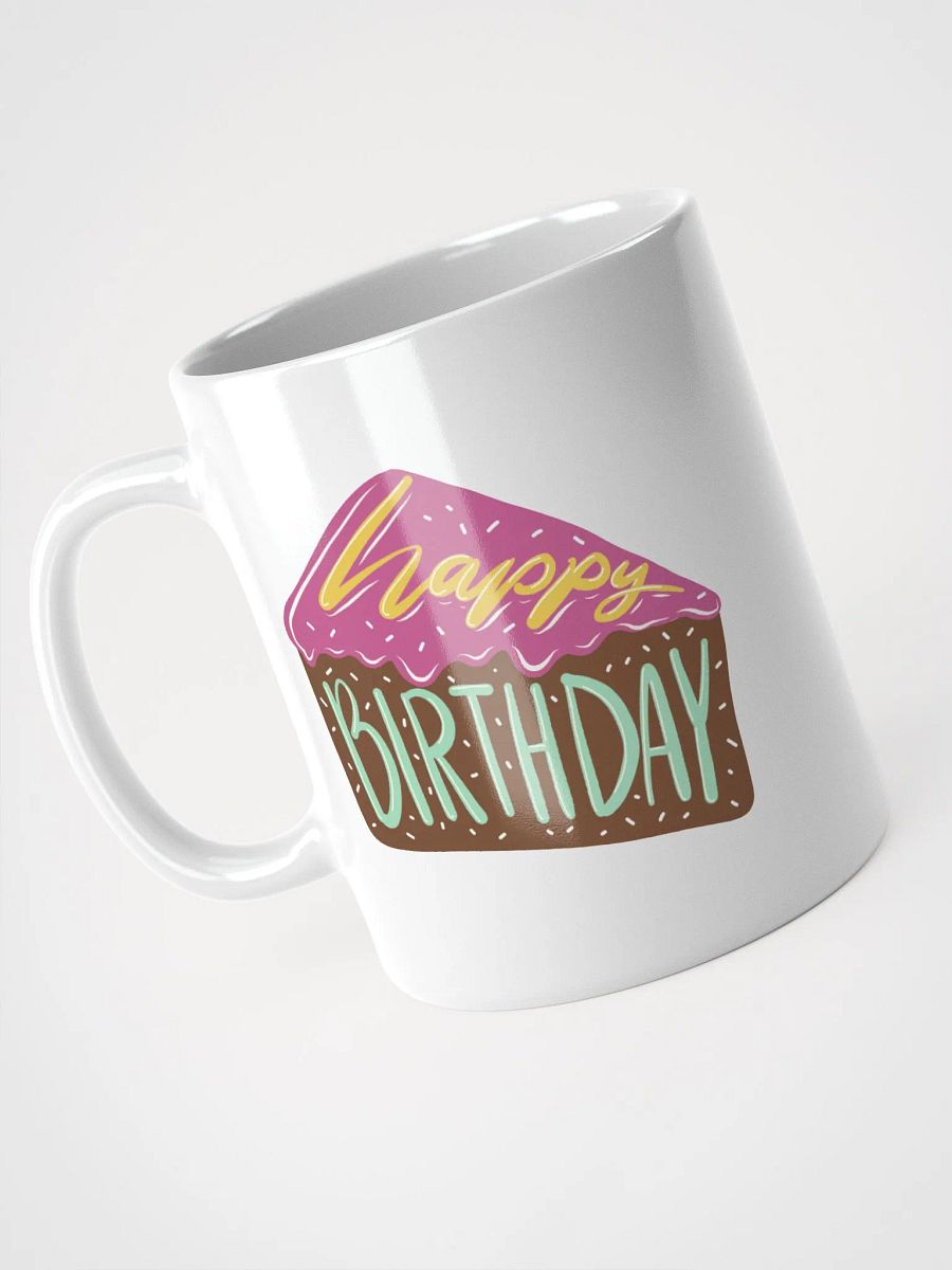 Happy Birthday Cake Slice Mug product image (3)