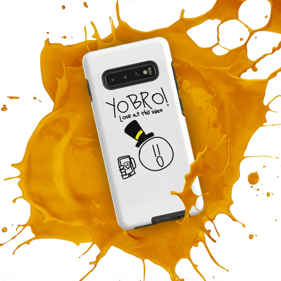 “YO BRO LOOK AT THIS VIDEO” Samsung case product image (8)