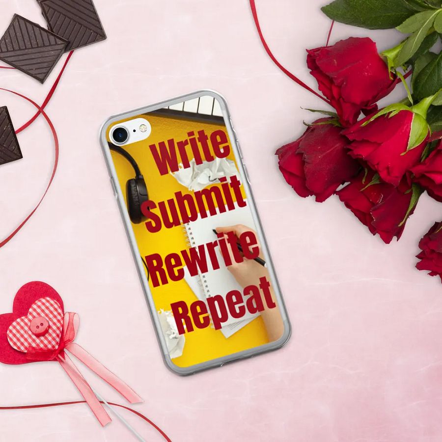 Write, Submit, Rewrite, Repeat iPhone Case product image (335)