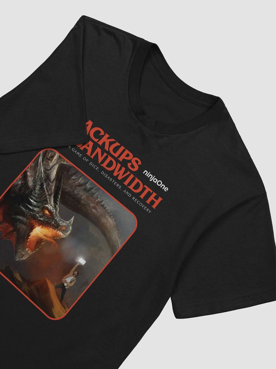 NinjaOne Backups & Bandwidth 2023 - Cotton Ringspun Tee product image (3)