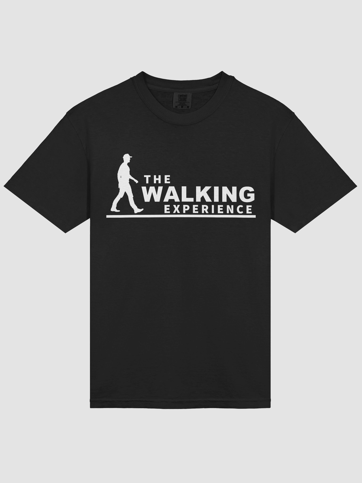 The Walking Experience T-Shirt (White Logo) product image (18)