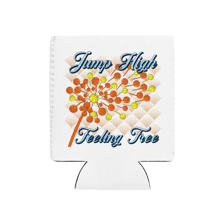 Dandelion Basketball Jump High Feeling Free Dunk Can Cooler product image (1)