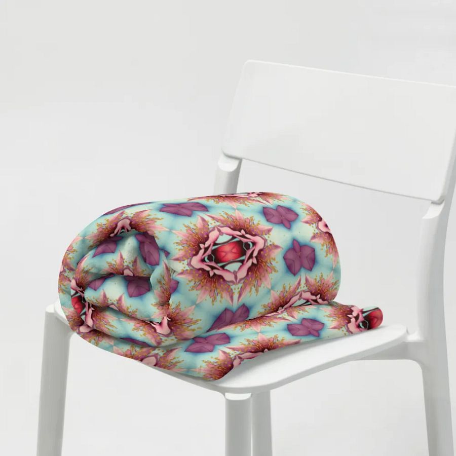 Bloom Burst Throw Blanket product image (9)