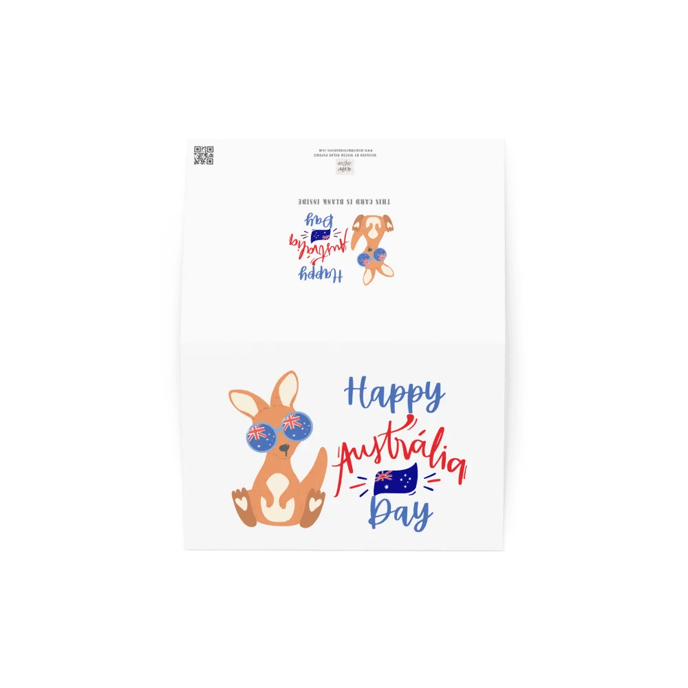 Happy Australia Day Greetings Card, Australia Day Card product image (5)
