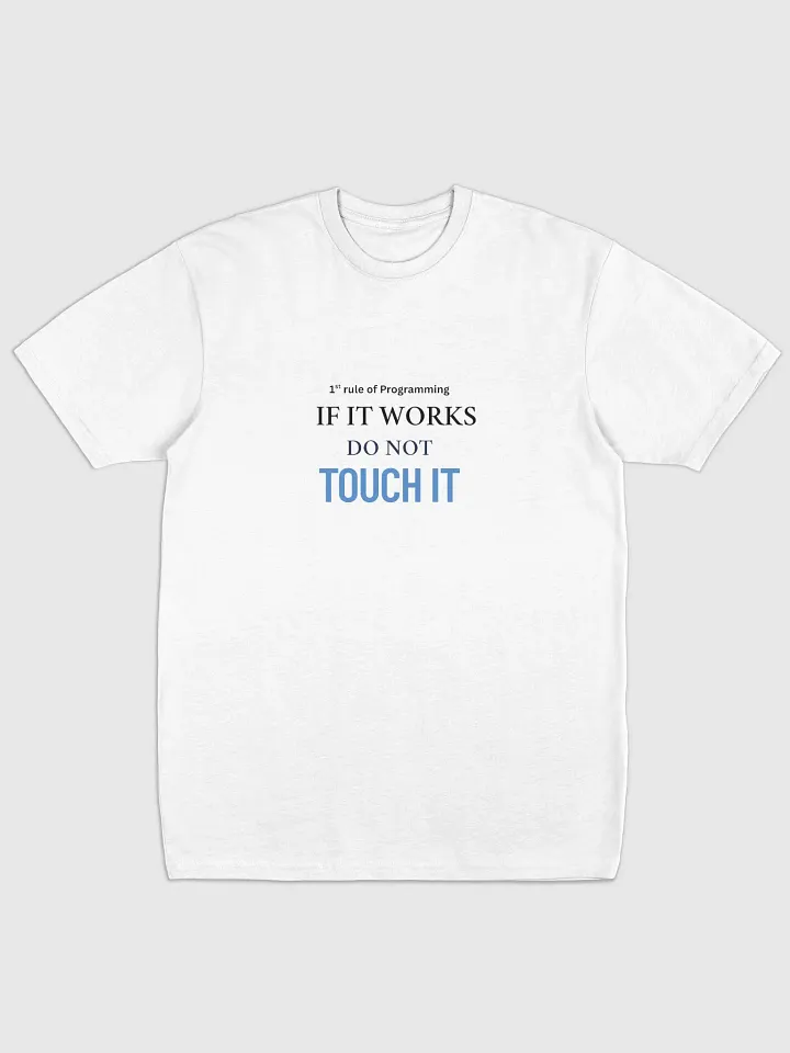 Rule of Programming Shirt product image (1)