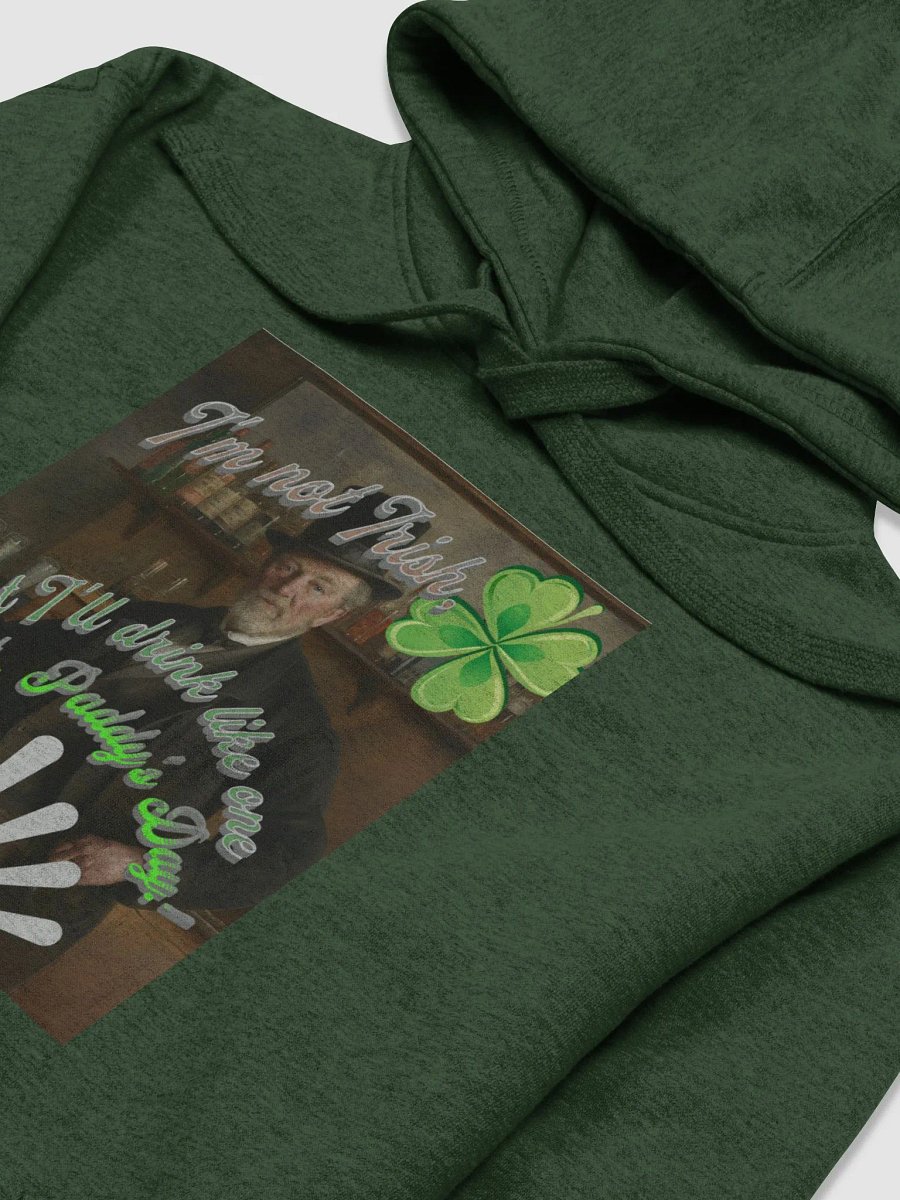 St. Patrick's Day Heavyweight Unisex Pullover Hoodie product image (3)