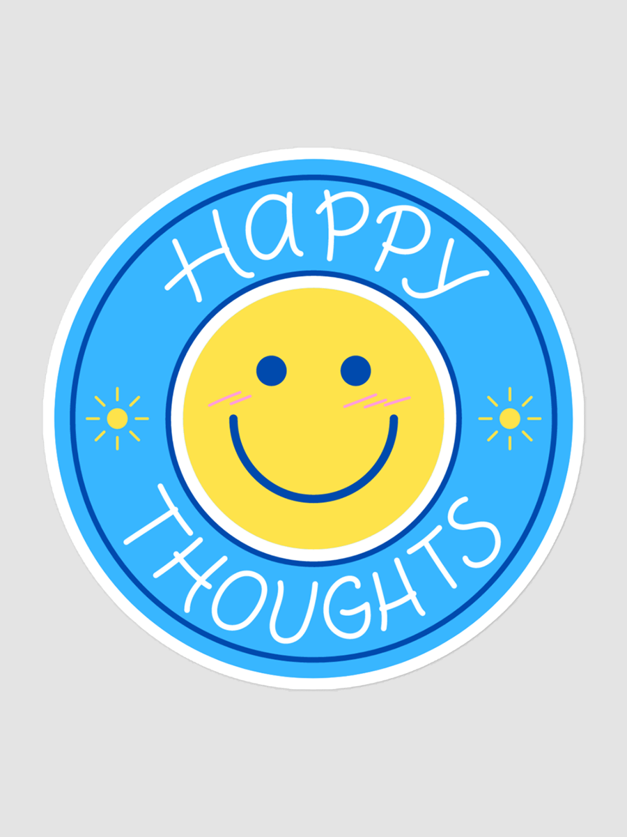 Happy Thoughts Sticker product image (1)