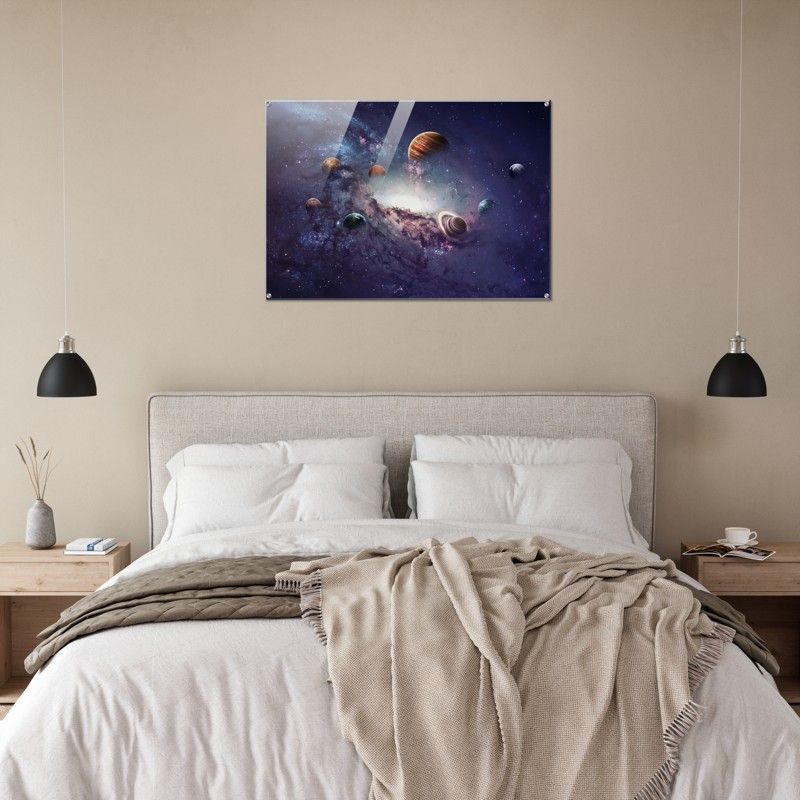 PLANETS GLOSSY ACRYLIC PRINT product image (5)