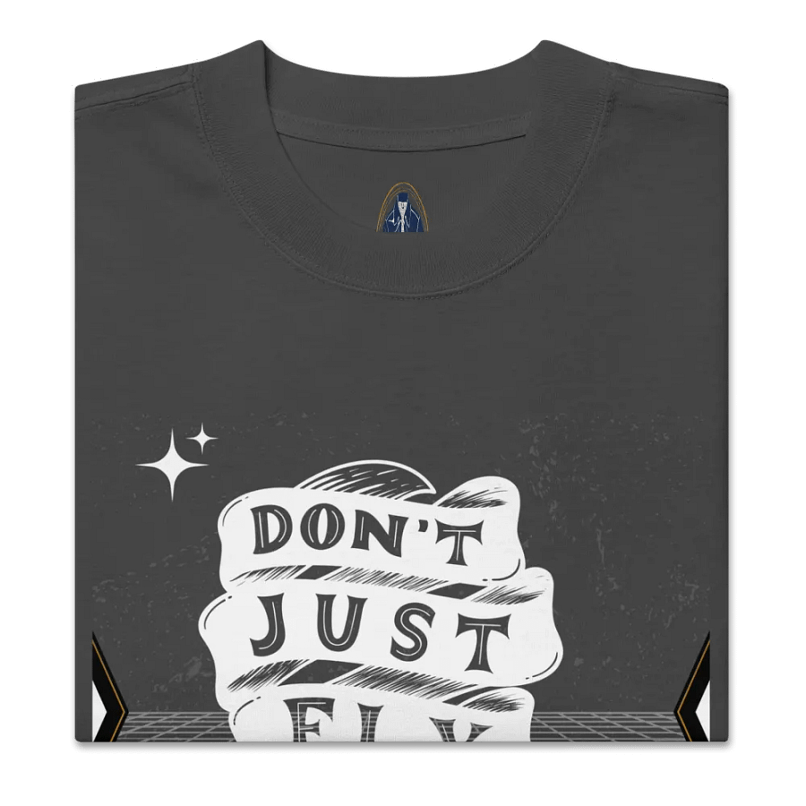 Don't just fly soar, soar higher unisex faded tee product image (3)