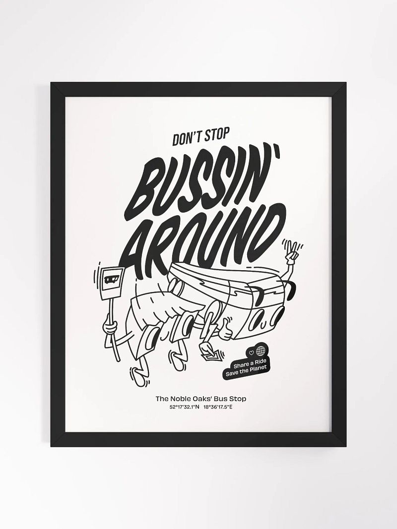 Bussin' Around Poster