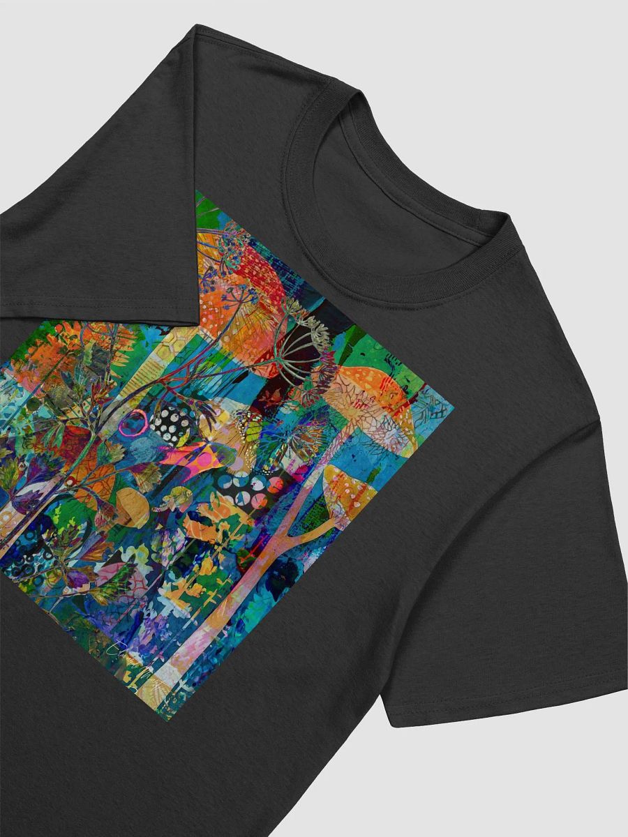 'Hidden' by Edward Martin Mixed Media Collage -Whimsical Wonderland T-Shirt product image (6)
