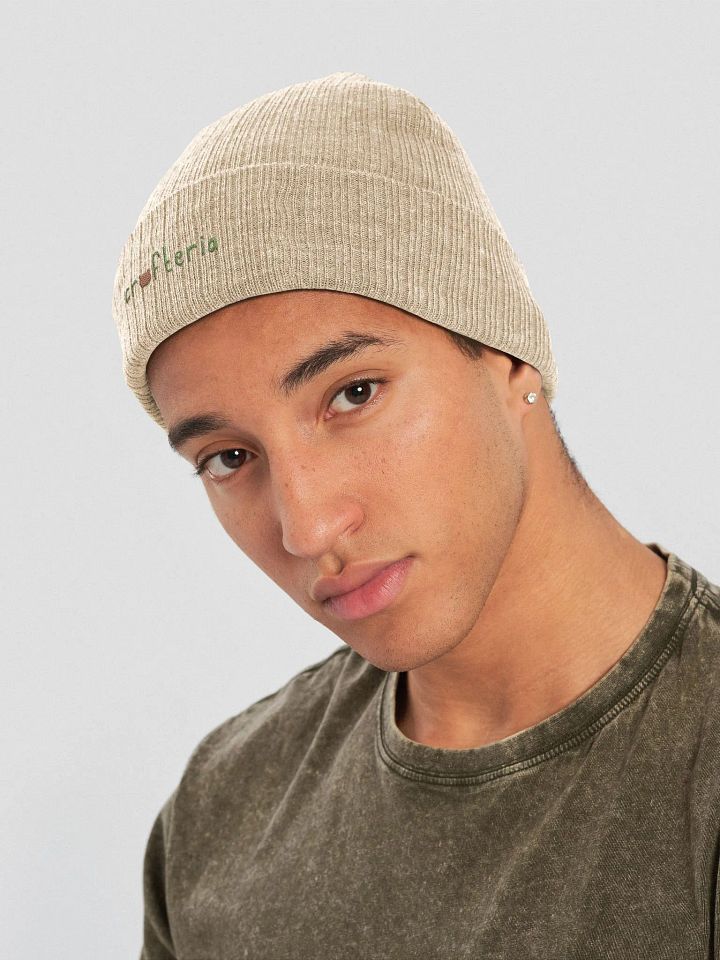 Crofteria Bear Text - Beanie (Recycled) product image (2)