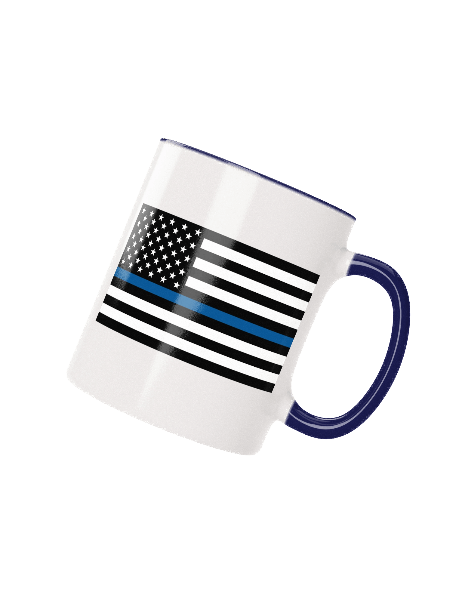 Two-tone Ceramic Mug-Thin Blue Line product image (28)