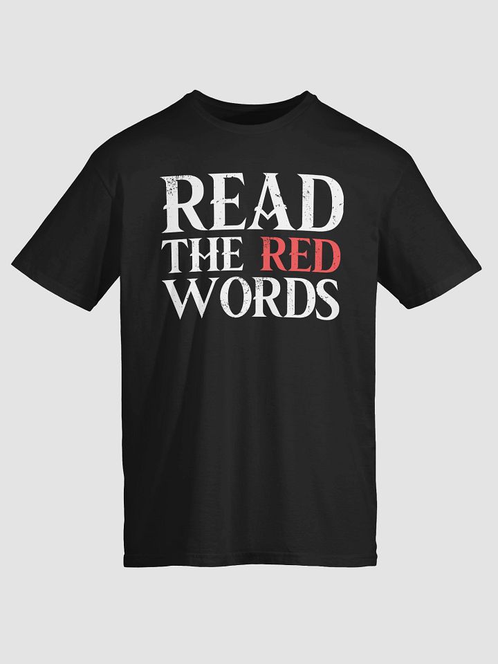 Read the Red Words T-Shirt product image (2)