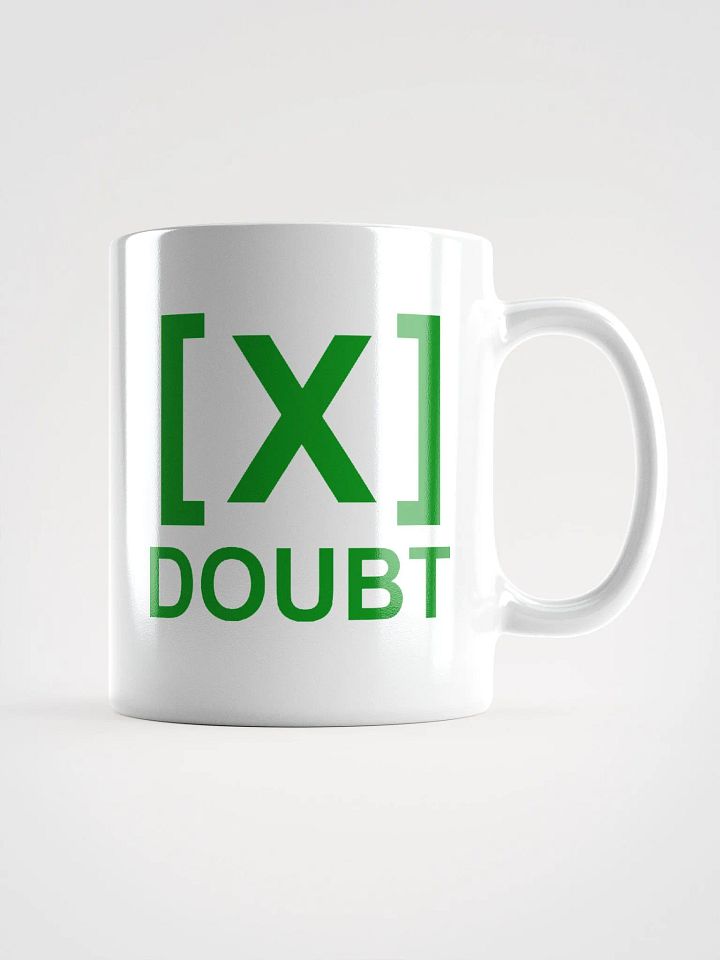 X [DOUBT] mug product image (1)