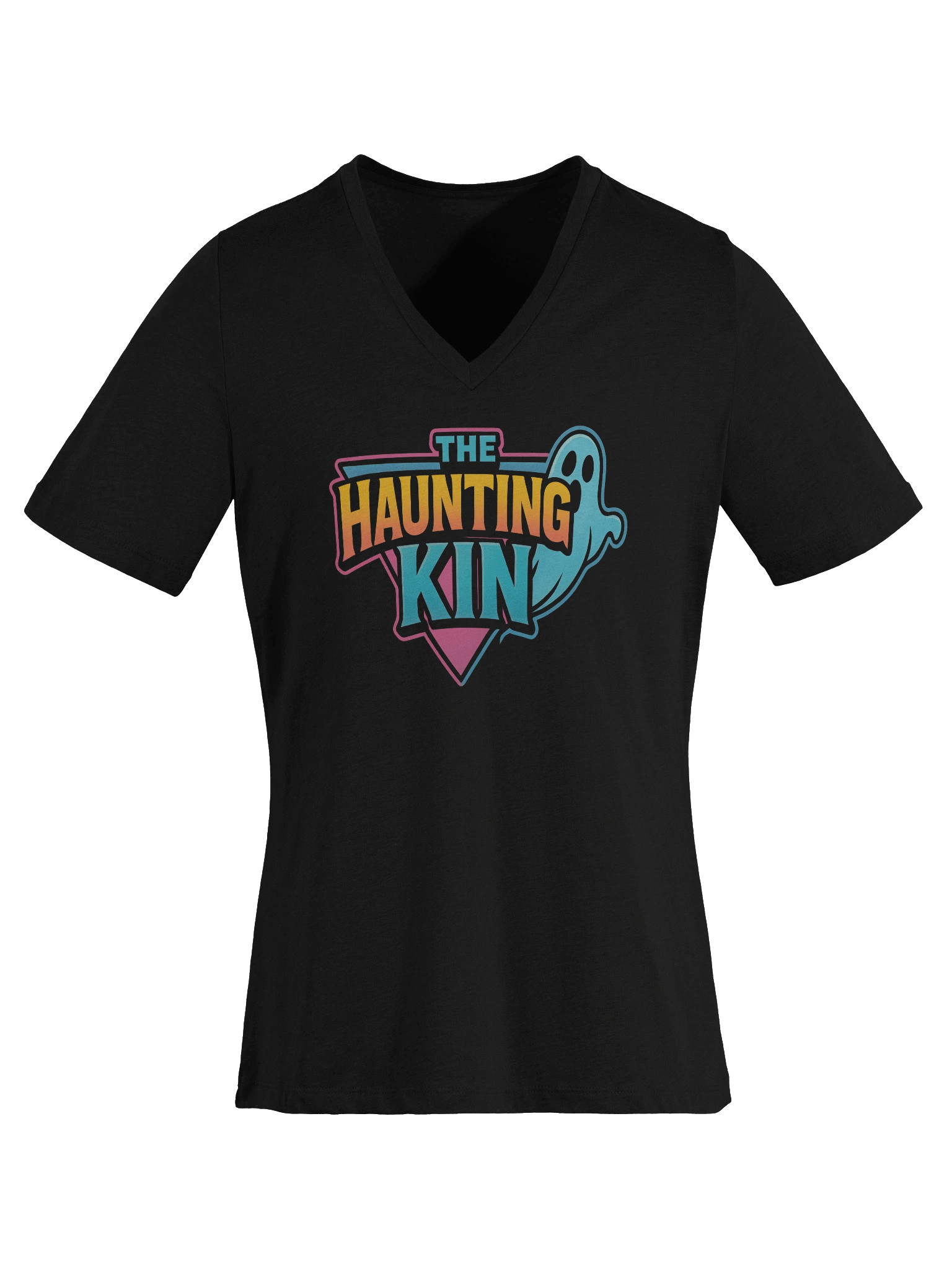 The Haunting Kin Relaxed V-Neck Tee product image (36)