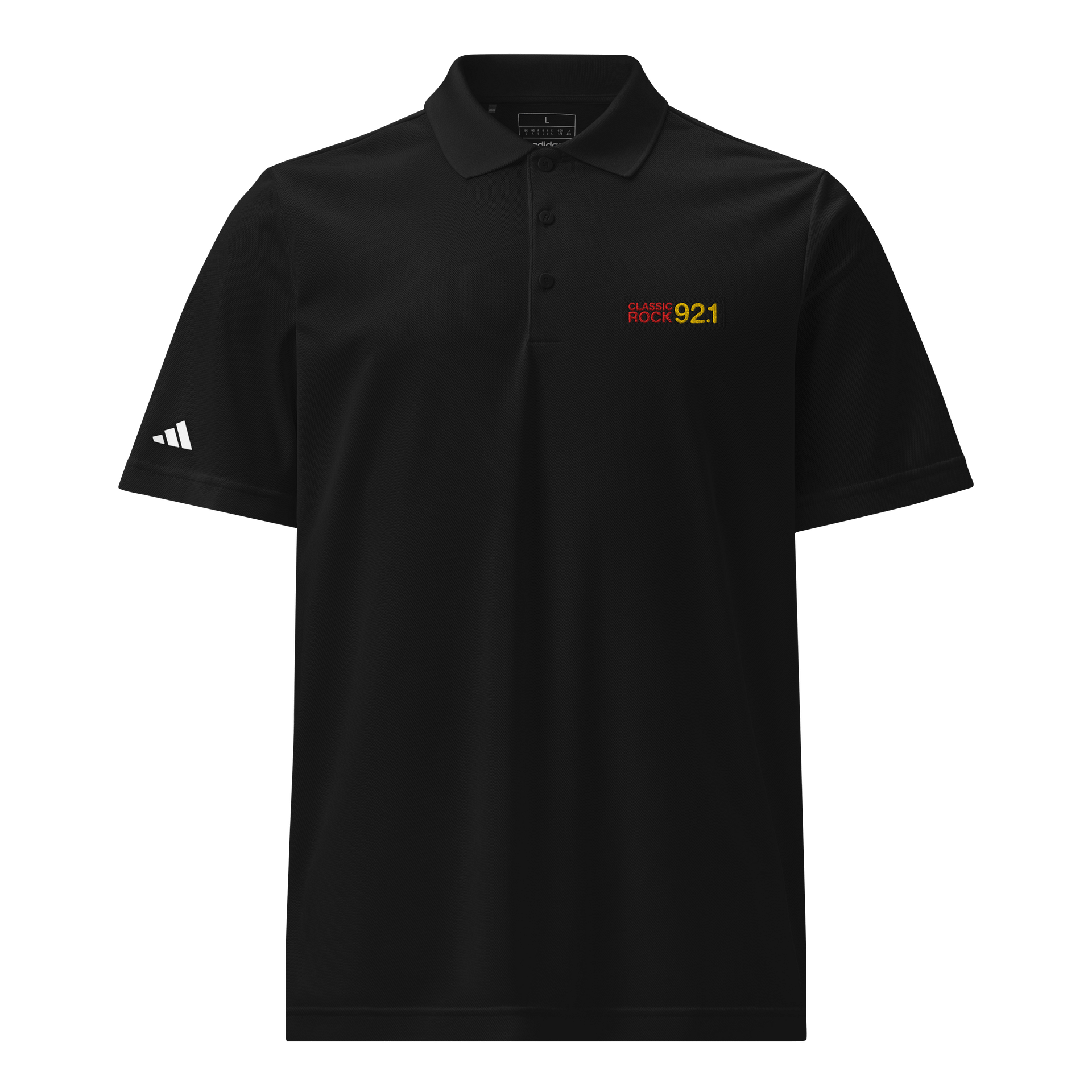 Classic Rock 921 logo Adidas Polo Shirt product image (1)