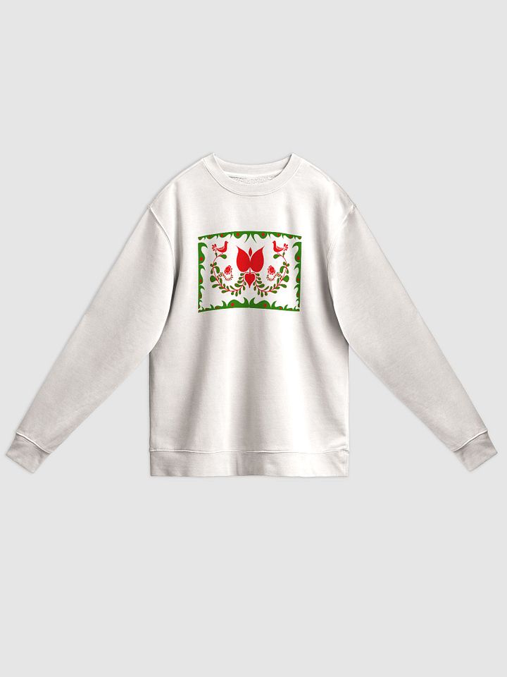 Hungarian Nature and Folk Art Motif Sweatshirt product image (1)