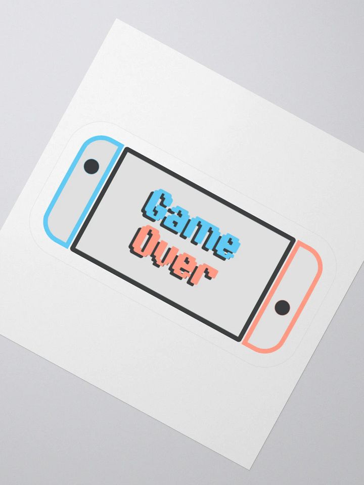 Switch 2 "Game Over" Sticker product image (6)