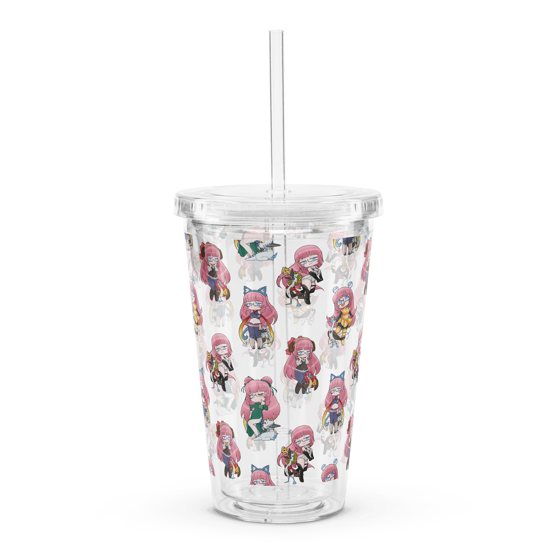 Squeaky's Brainrot Clear Plastic Tumblr product image (2)