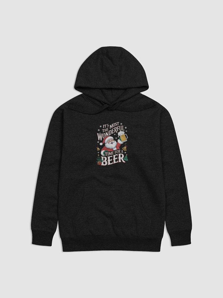 Santa’s Holiday Cheers Cotton Heritage Unisex Premium Hoodie product image (1)