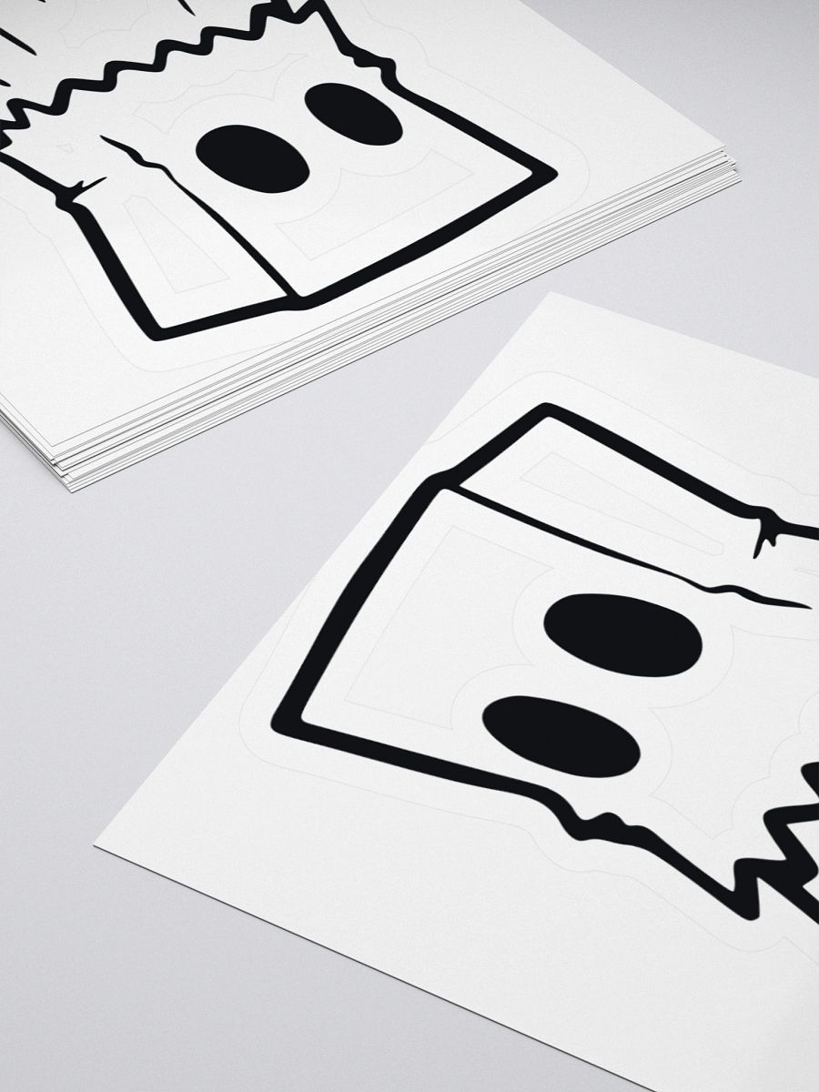 Bagged Ghost Sticker Decal product image (4)