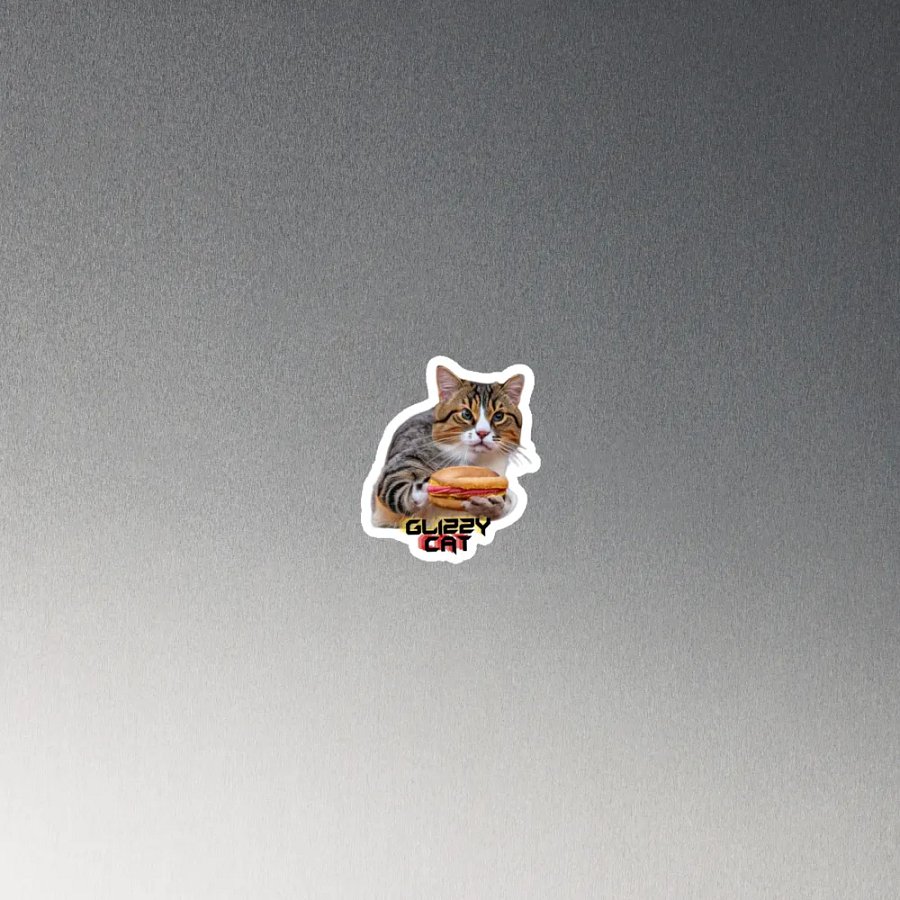 GLIZZY CAT Magnet product image (4)