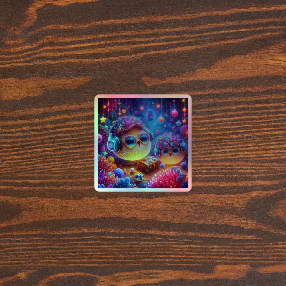 Enchanted Coral Melody Sticker Set product image (5)