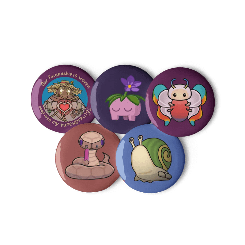 Palia Random Set - Pin Buttons