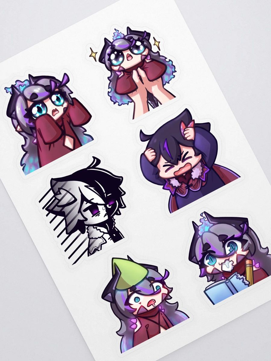 Phibi (& Phlyo) Sticker Sheet Nr.2 product image (2)
