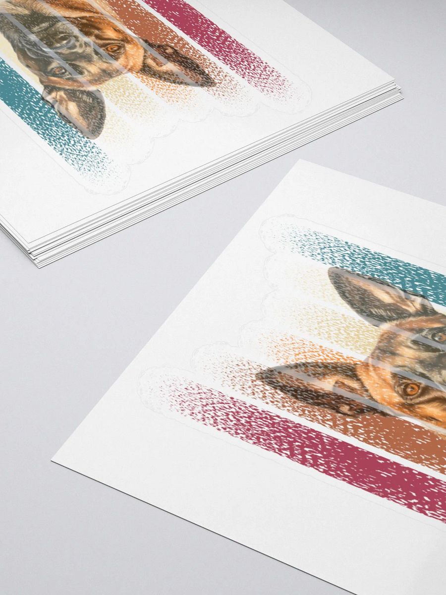 Belgian Malinois Gradation Color Sticker product image (11)
