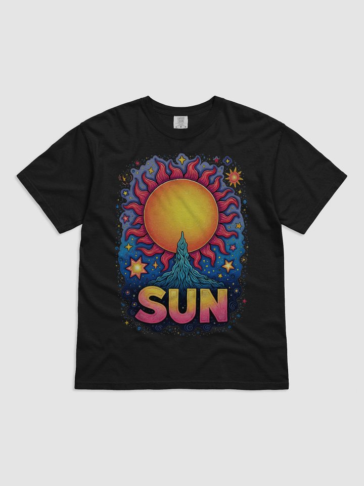Psychedelic Sun Symbol – Astral Cosmic Art product image (1)