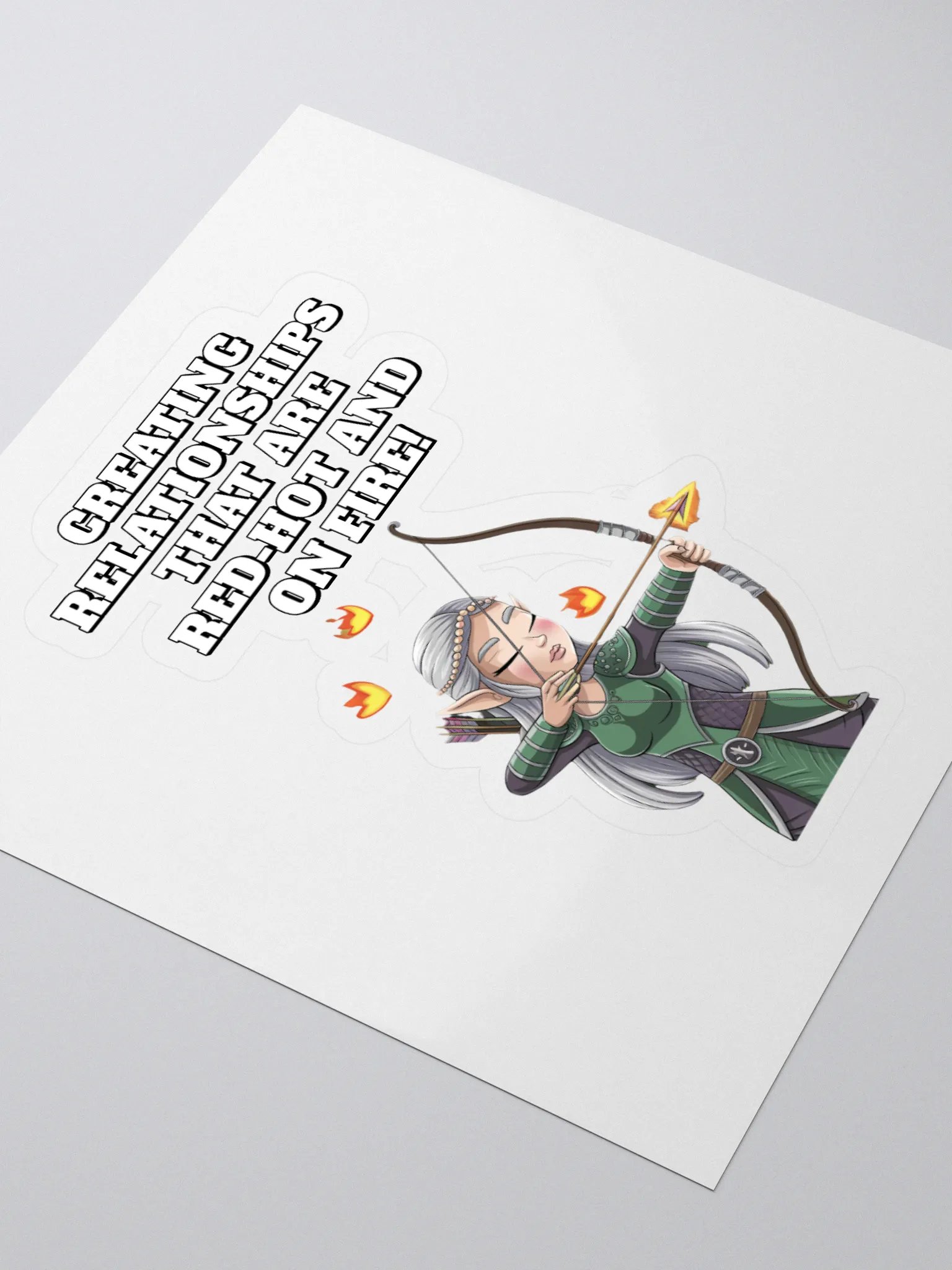 Creating Relationships That Are Red-Hot And On Fire! Valentine's Day Sticker product image (3)