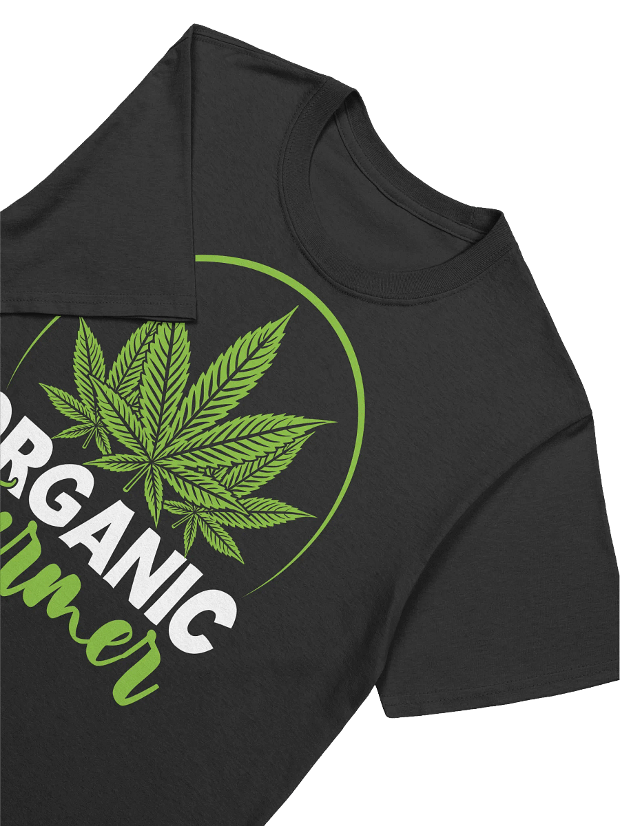 420 Weed - Organic Farmer Cannabis Leaf Graphic T-Shirt product image (3)