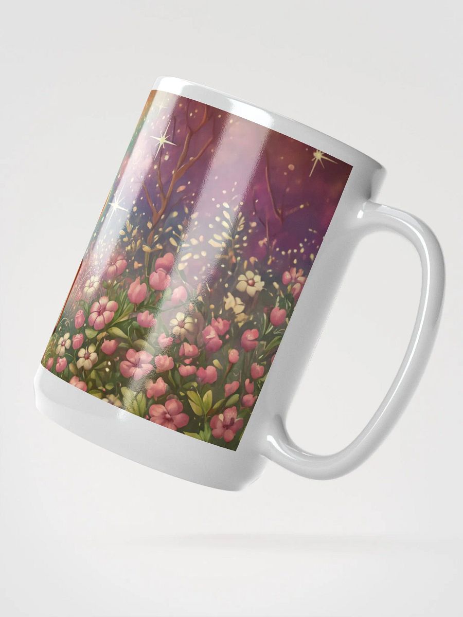 Rainbow Deer Glossy White Mug product image (3)