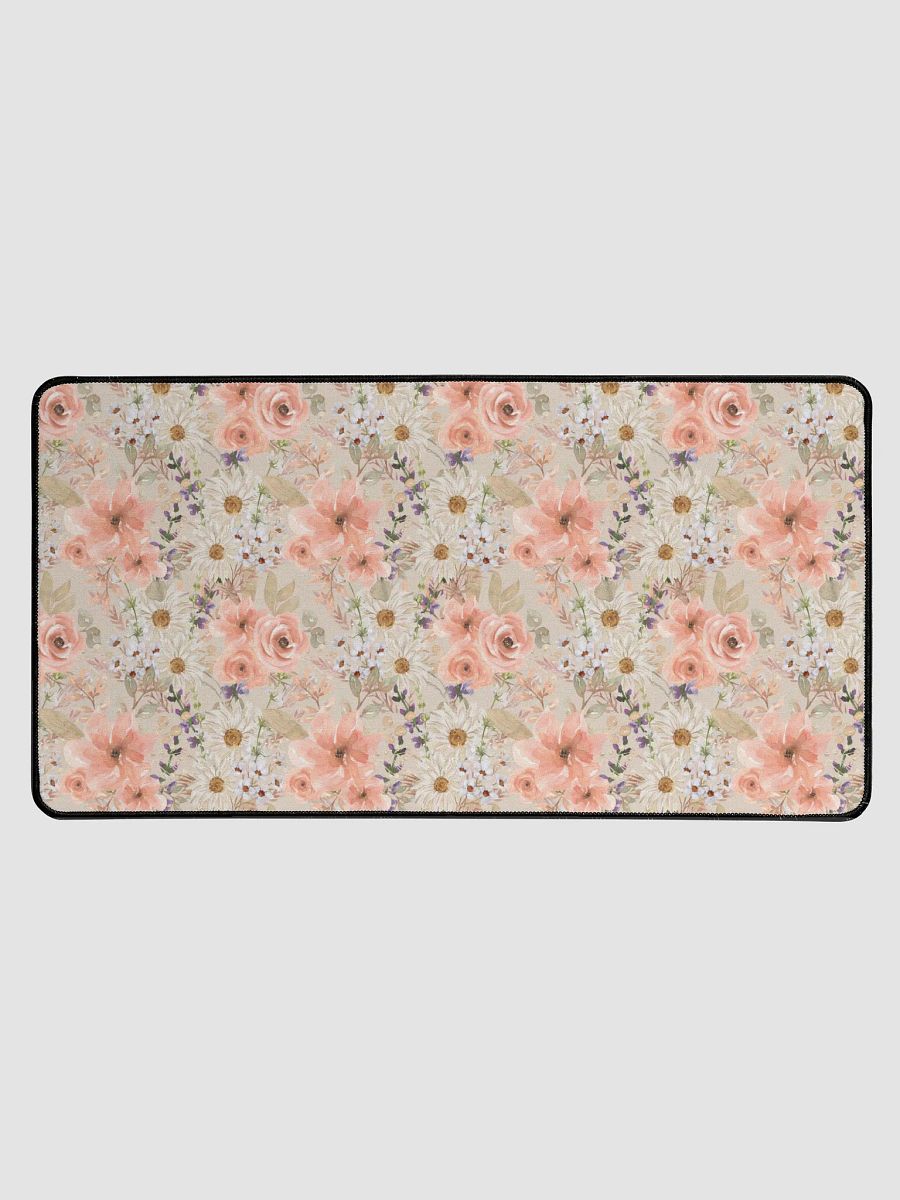Orange Flowers Desk Mat product image (1)