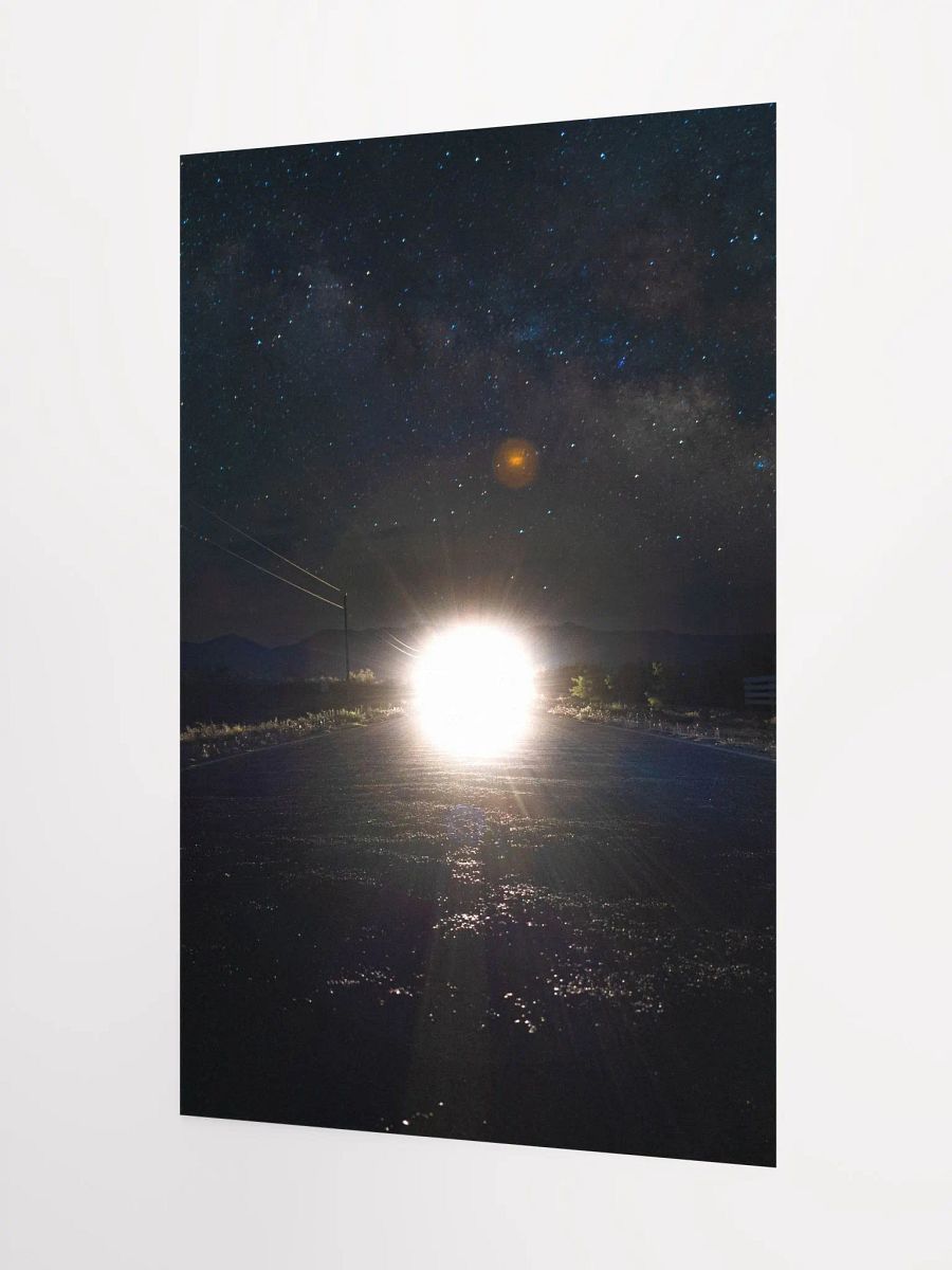 Car Light Star Light Paper Poster product image (3)
