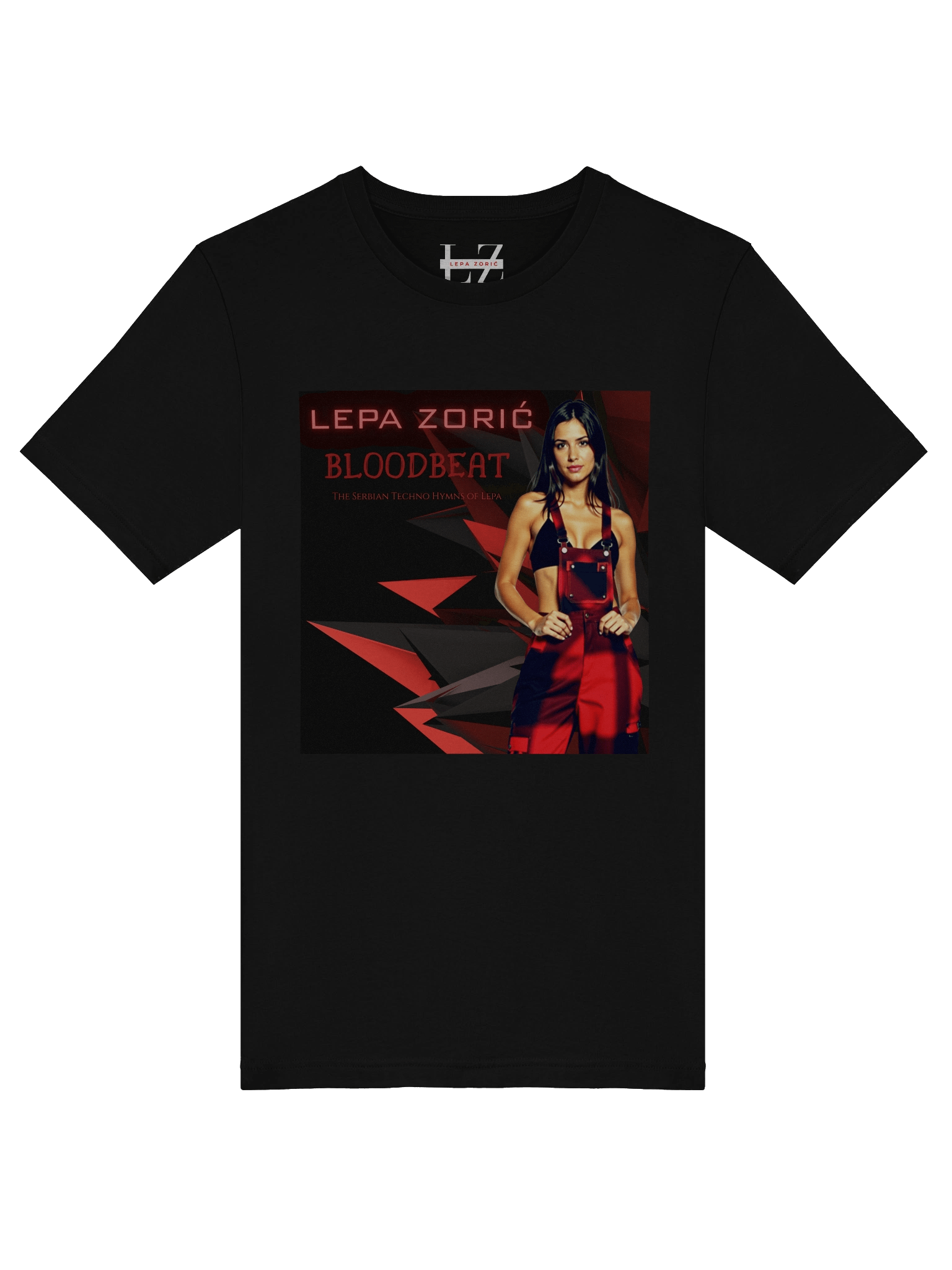 Bloodbeat Graphic T-Shirt by Lepa Zorić product image (5)