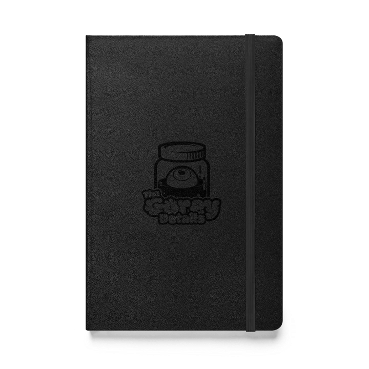 Full Logo Black - Hardcover Bound Notebook | JournalBook product image (1)