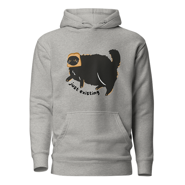 Fluffy Cat Bread Head Premium Hoodie product image (6)
