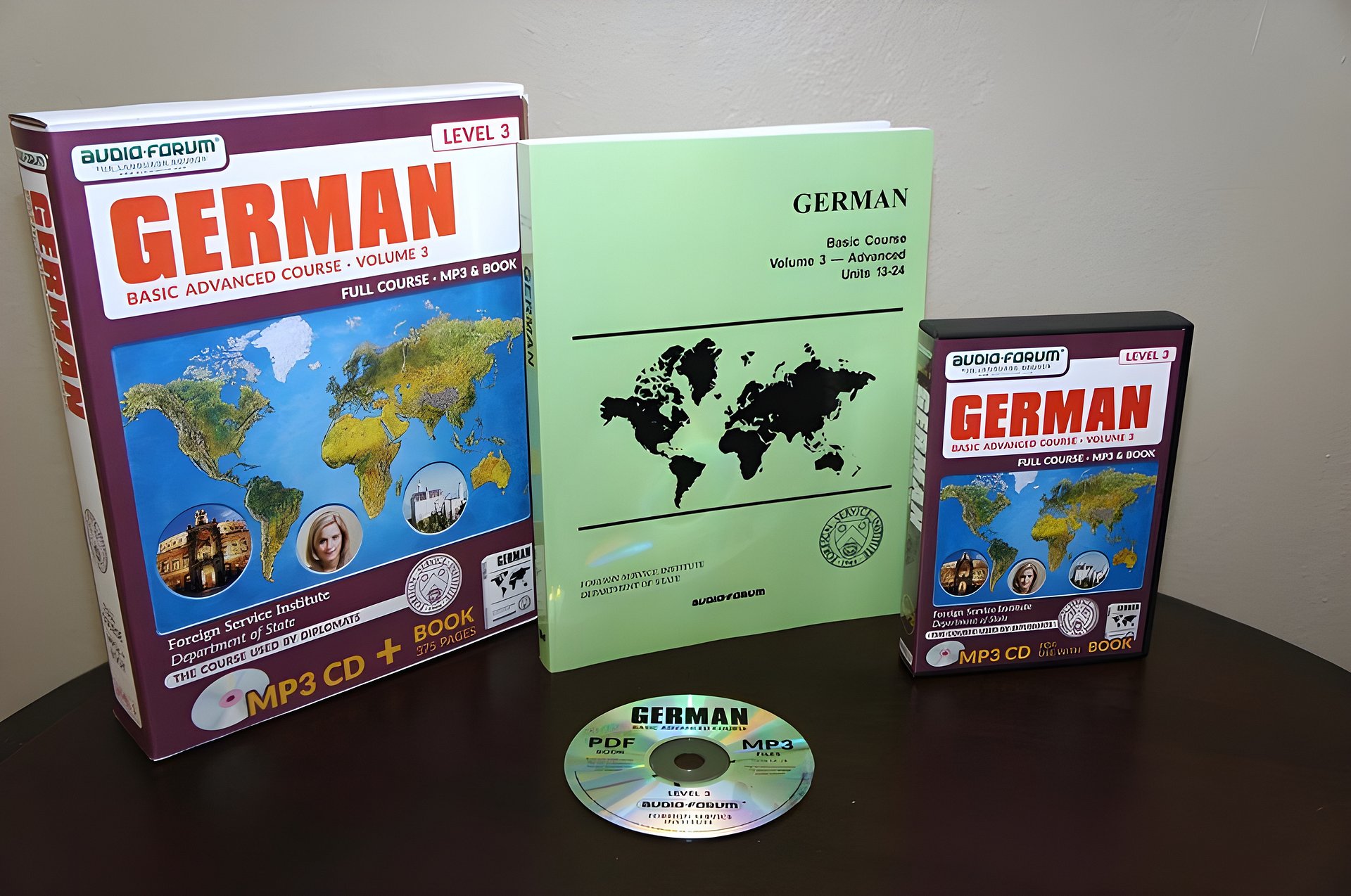 FSI: Basic German 3 - Advanced (MP3/Book) product image (2)
